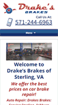Mobile Screenshot of drakesbrakes.com